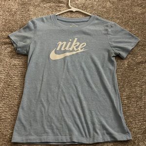 Nike light blue casual tee, xs,